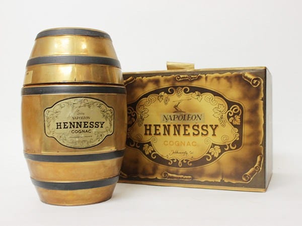 ヘネシー ナポレオン 樽型ボトル ゴールドブランデー - ブランデー