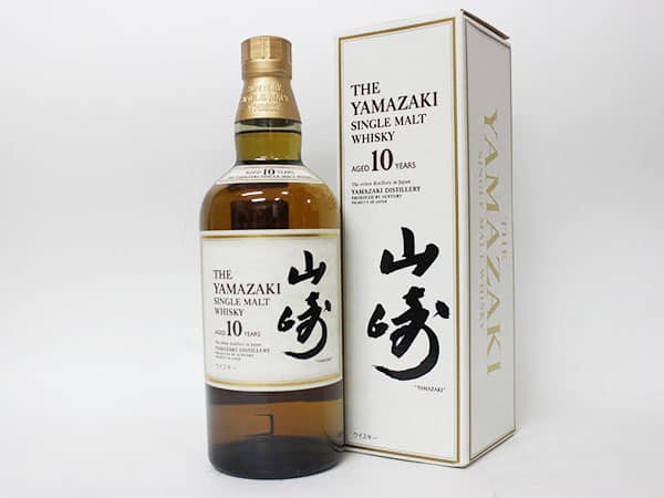 サントリー 山崎10年 700ml 箱あり食品/飲料/酒 - ウイスキー