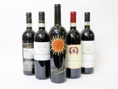 「ルーチェ デッラ ヴィーテ 1995年」をはじめ、イタリア・ワイン5点を買取致しました！