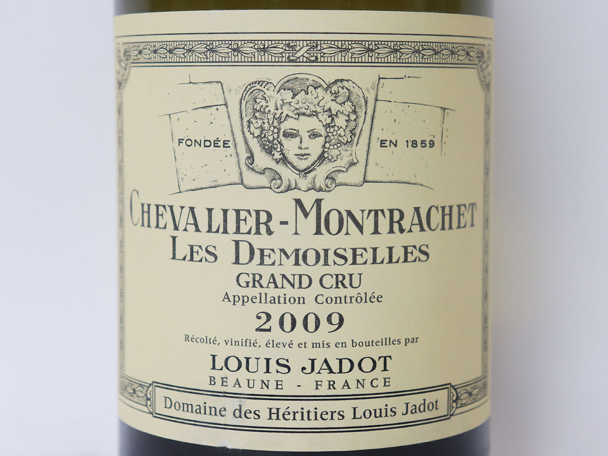 ルイ・ジャド - シュヴァリエ・モンラッシェ レ・ド・モワゼル 2009年：ラベル