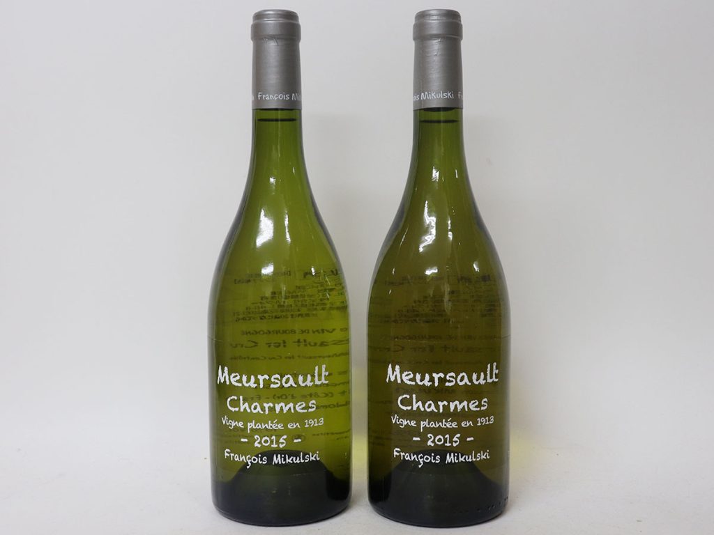 フランソワ・ミクルスキ - ムルソー 1er シャルム 2015年」を買取致し